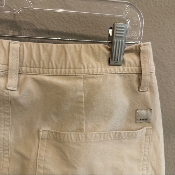 Vuori Women’s Getaway Carpenter Pant Milkweed Size Small Stretch Cotton - Picture 6 of 11